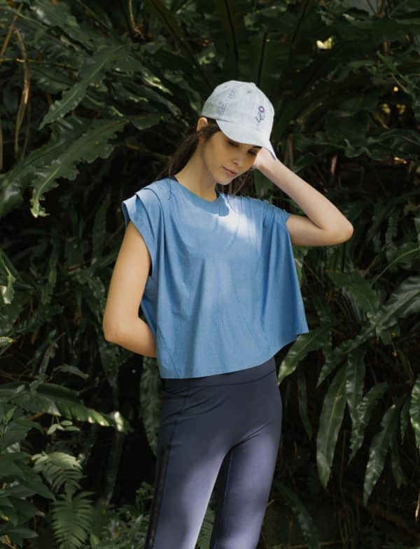 Please Pleats Cropped Tank