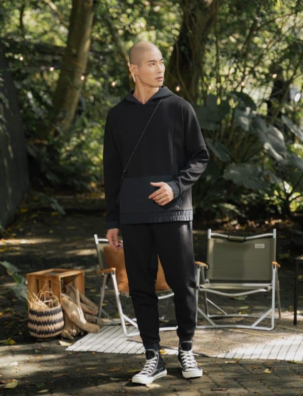 Airpocket Mixed Media Hoody