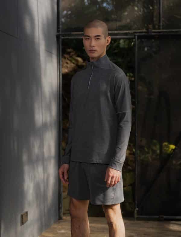 At Ease 1/2 Zip Top