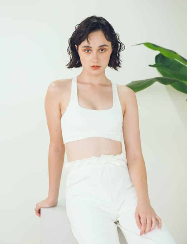 Home Luxe Ribbed Bralette